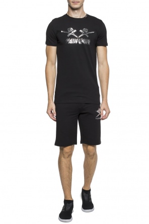 T-shirt with a printed logo, zdjęcie 2 T-shirt with a printed logo od Plein Sport